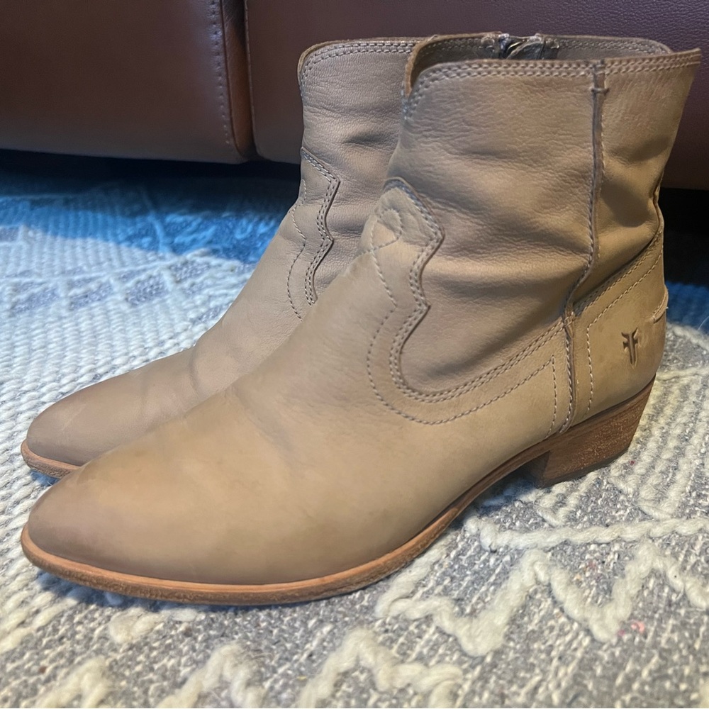 Frye Booties with zipper